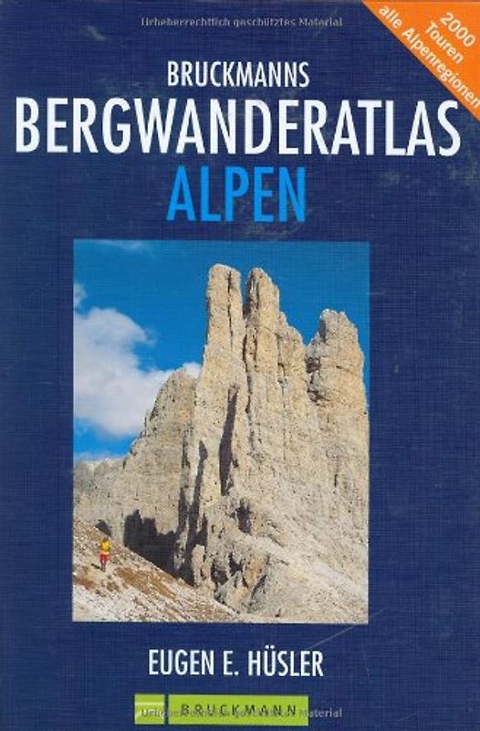 Bruckmanns Bergwanderatlas Alpen