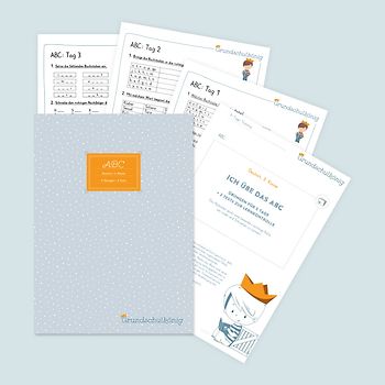 Ich übe das ABC: Übungen für 5 Tage + 2 Tests zur Lernkontrolle