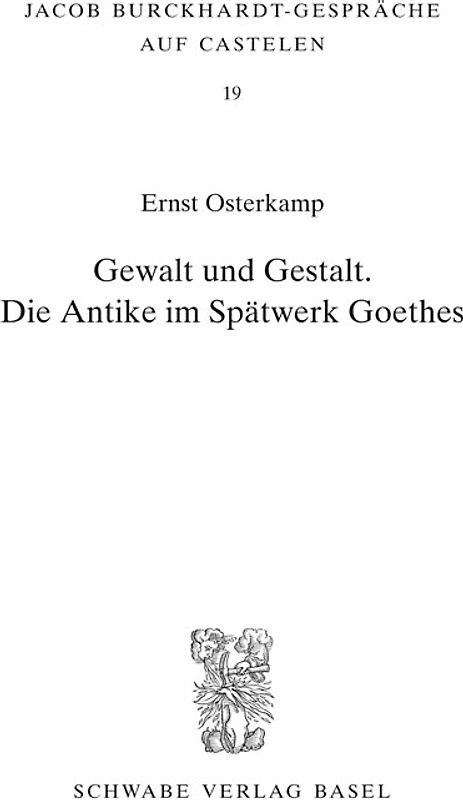 Gewalt und Gestalt