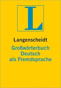 Langenscheidt Großwörterbuch Deutsch als Fremdsprache - Buch (Hardcover) + CD-ROM