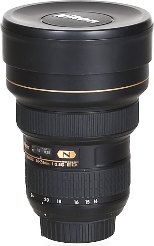 Nikon AF-S NIKKOR 14-24 mm F2.8 ED G IF (adapté à Nikon F) noir