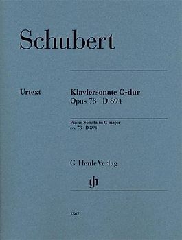 Schubert, Franz - Klaviersonate G-dur op. 78 D 894