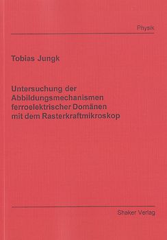 Untersuchung der Abbildungsmechanismen ferroelektrischer Domänen mit dem Rasterkraftmikroskop
