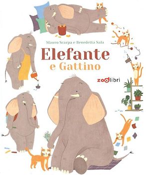 Elefante e gattino