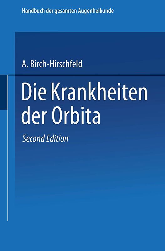 Die Krankheiten der Orbita. Pulsierender Exophthalmus