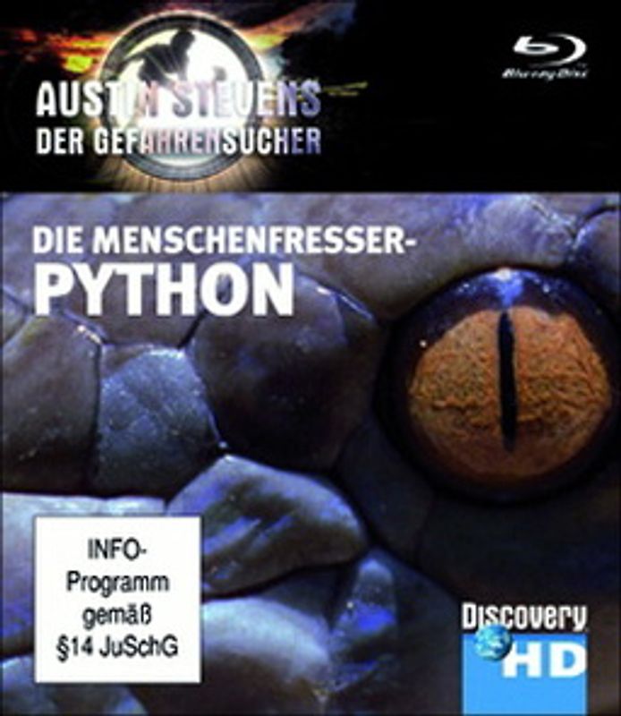 Discovery HD: Austin Stevens Die Menschenfresser-Python Blu-ray Disc