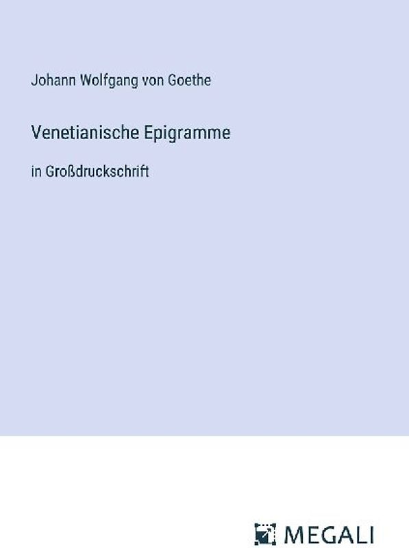 Venetianische Epigramme