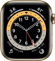 Apple Watch Series 6 44 mm Edelstahlgehäuse gold [Wi-Fi + Cellular]
