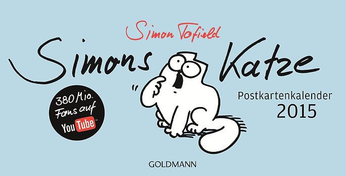 Simons Katze  - Postkartenkalender 2015