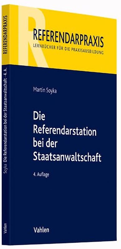 Die Referendarstation bei der Staatsanwaltschaft