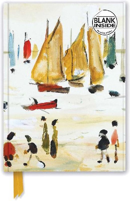 L.S. Lowry: Yachts (Foiled Blank Journal)