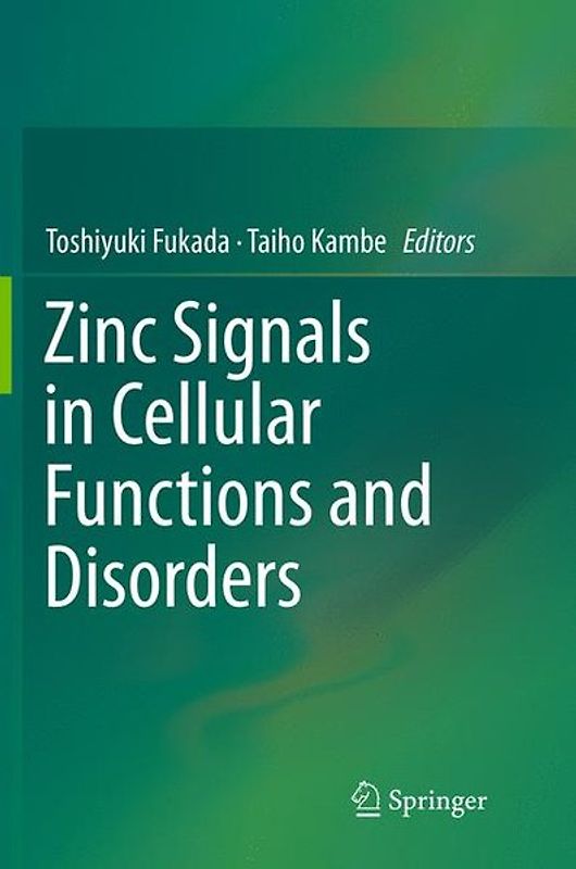 Zinc Signals in Cellular Functions and Disorders