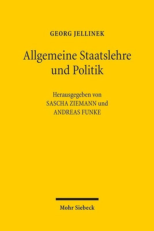 Allgemeine Staatslehre und Politik