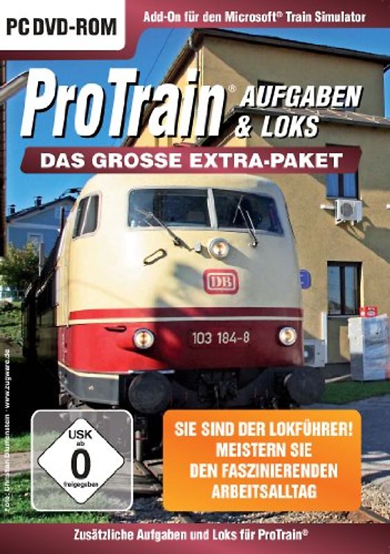 ProTrain: Aufgaben & Lokomotiven [Train Simulator AddOn] PC Spiele
