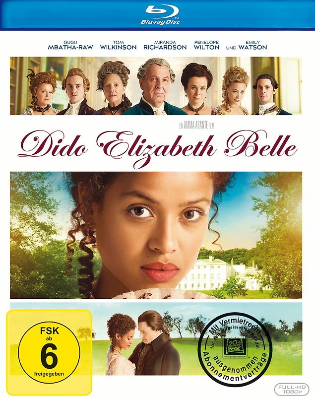 Dido Elizabeth Belle Blu-ray Disc