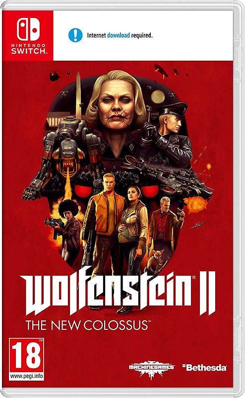 Wolfenstein II: The New Colossus [EU Import] Nintendo Switch
