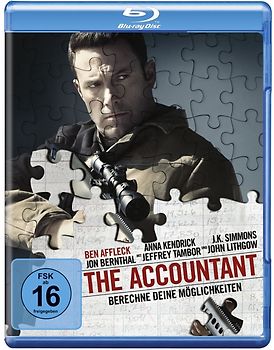 The Accountant Blu-ray Disc