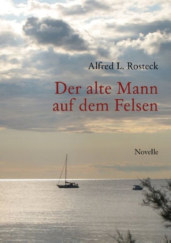 Der alte Mann auf dem Felsen