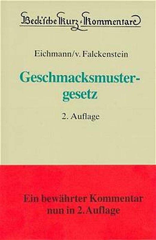 Geschmacksmustergesetz