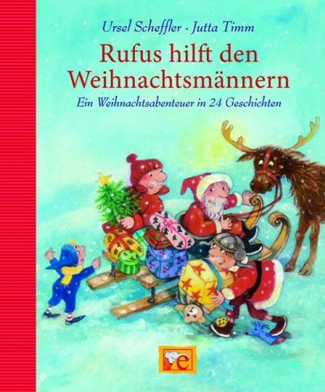 Rufus hilft den Weihnachtsmännern