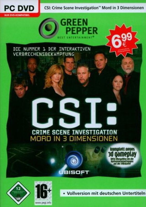 CSI: Mord in 3 Dimensionen PC Spiele