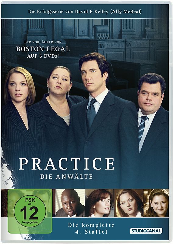 Practice - Die Anwälte, die komplette 4. Staffel (6 Discs) DVD
