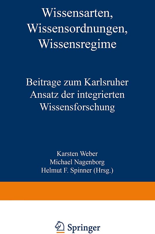 Wissensarten, Wissensordnungen, Wissensregime