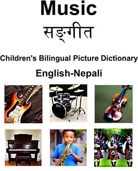 English-Nepali Music Children’s Bilingual Picture Dictionary
