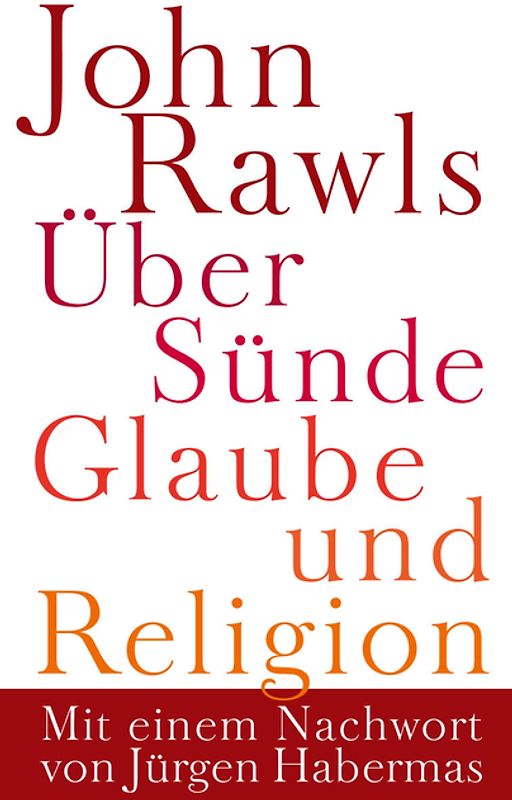 Über Sünde, Glaube und Religion
