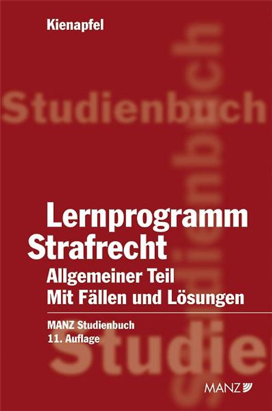 Lernprogramm Strafrecht Allgemeiner Teil