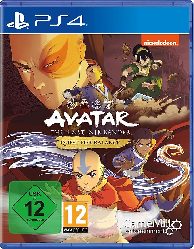 Avatar The Last Airbender Quest for Balance PlayStation 4