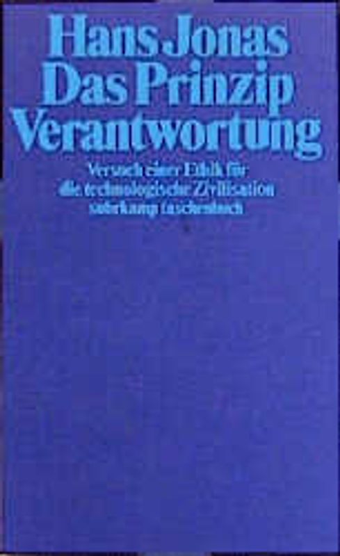 Das Prinzip Verantwortung