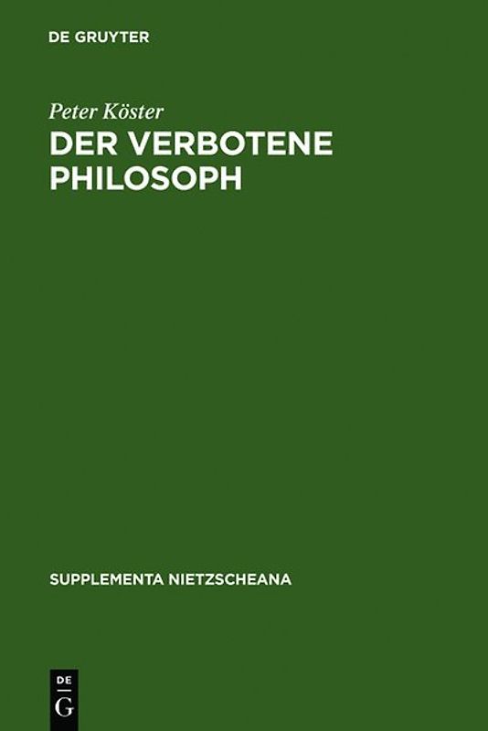 Der verbotene Philosoph