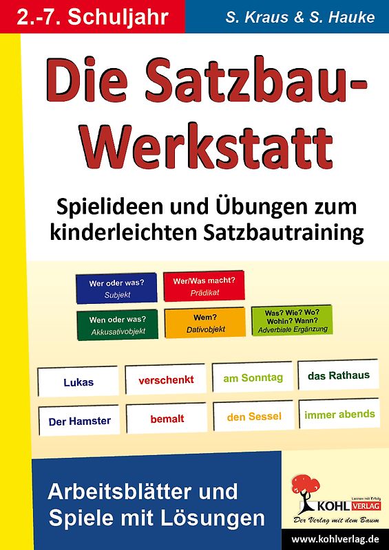Satzbautraining kinderleicht