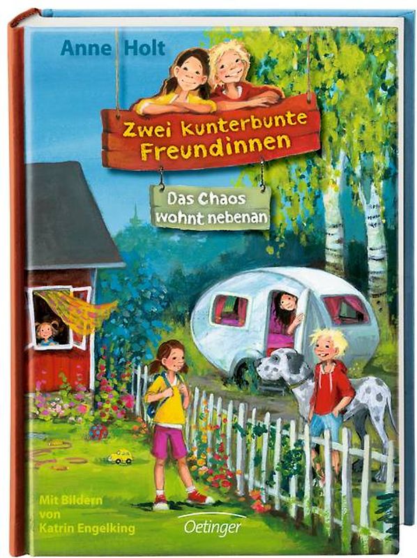 Zwei kunterbunte Freundinnen. Das Chaos wohnt nebenan