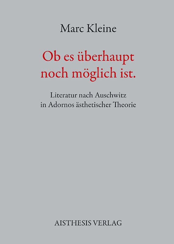 Ob es überhaupt noch möglich ist