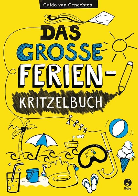 Das große Ferien-Kritzelbuch
