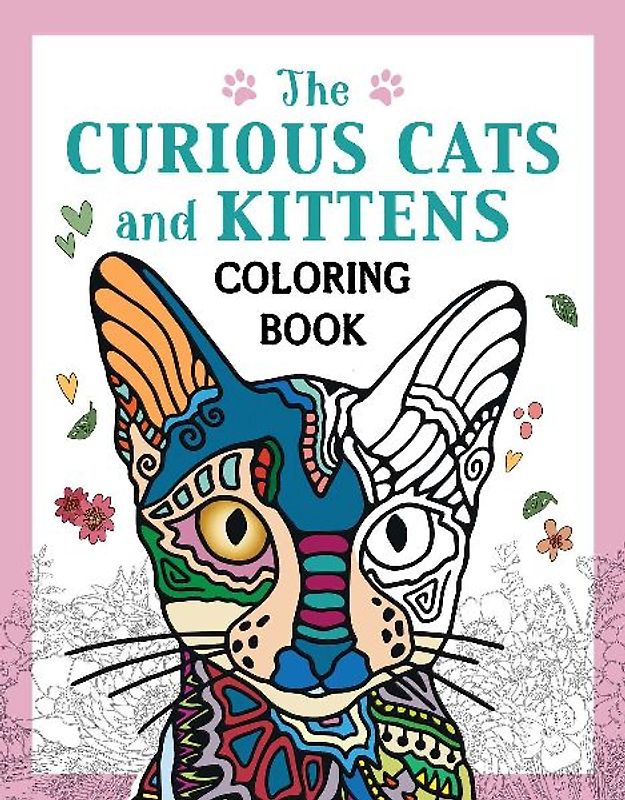 The Curious Cats and Kittens Coloring Book