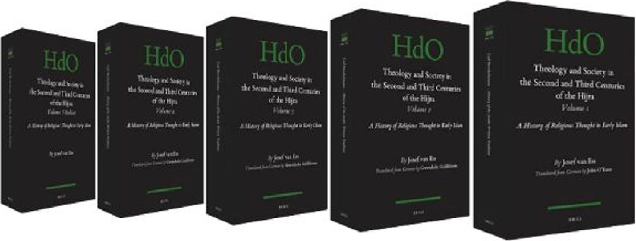 Theology and Society in the Second and Third Century of the Hijra. Set