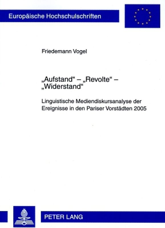 «Aufstand» – «Revolte» – «Widerstand»