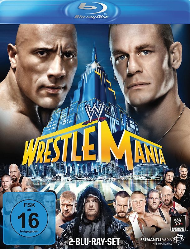 Wrestlemania 2013 Blu-ray Disc