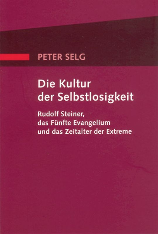 Die Kultur der Selbstlosigkeit