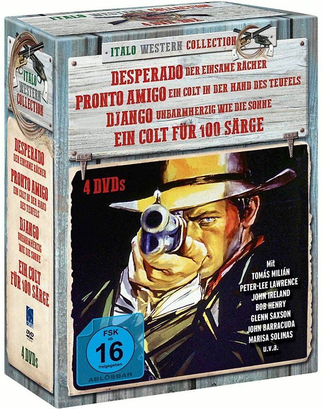 Italo Western Collection [4 Discs] DVD