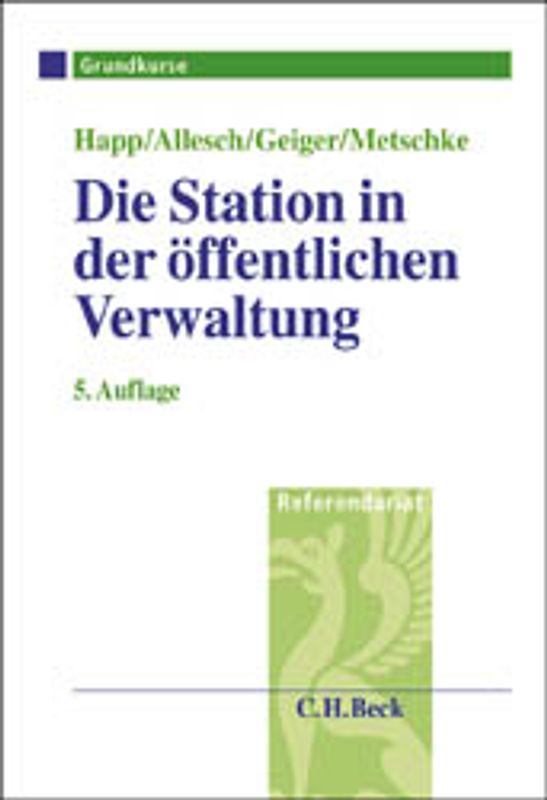 Die Station in der öffentlichen Verwaltung