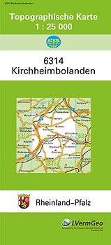 TK25 6314 Kirchheimbolanden