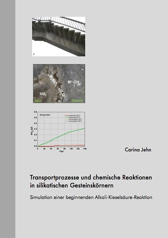 Transportprozesse und chemische Reaktionen in silikatischen Gesteinskörnern - Simulation einer beginnenden Alkali-Kieselsäure-Reaktion