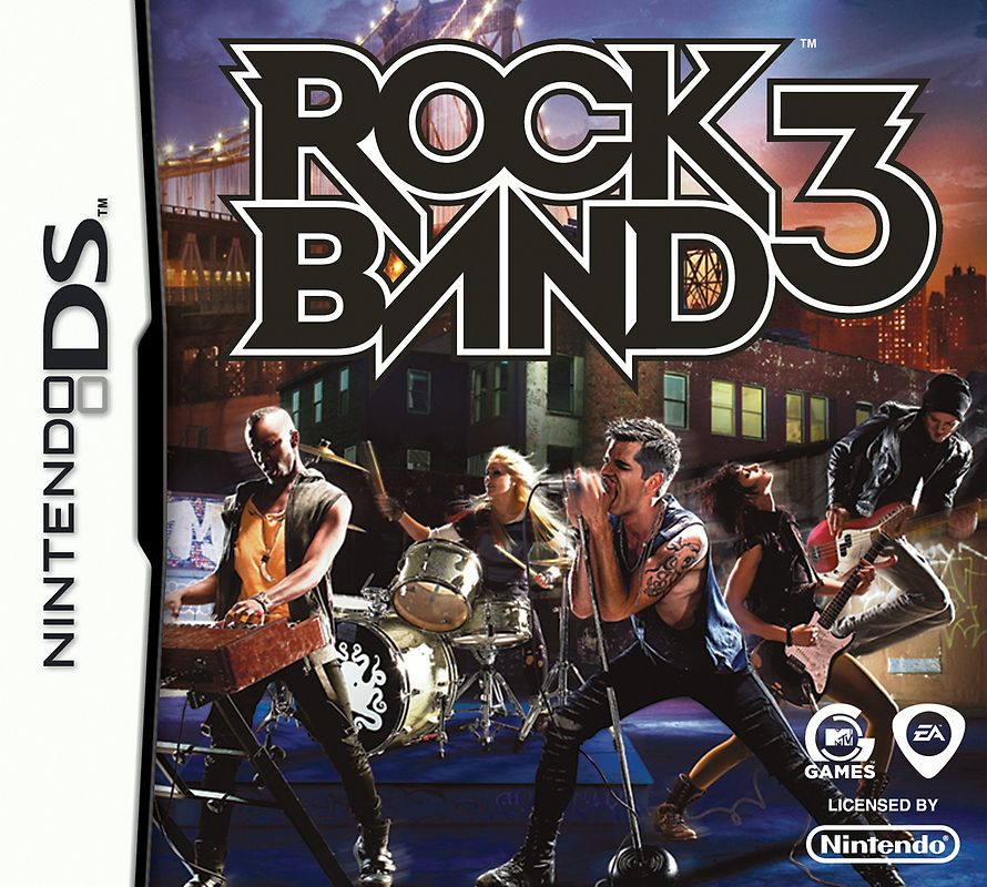 Rock Band 3 Nintendo DS