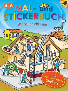 Mal- und Stickerbuch