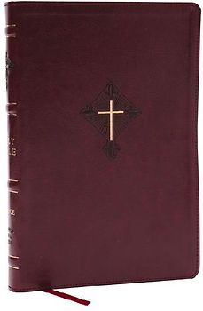 Rsv2ce, Thinline Large Print Catholic Bible, Crimson Leathersoft, Comfort Print