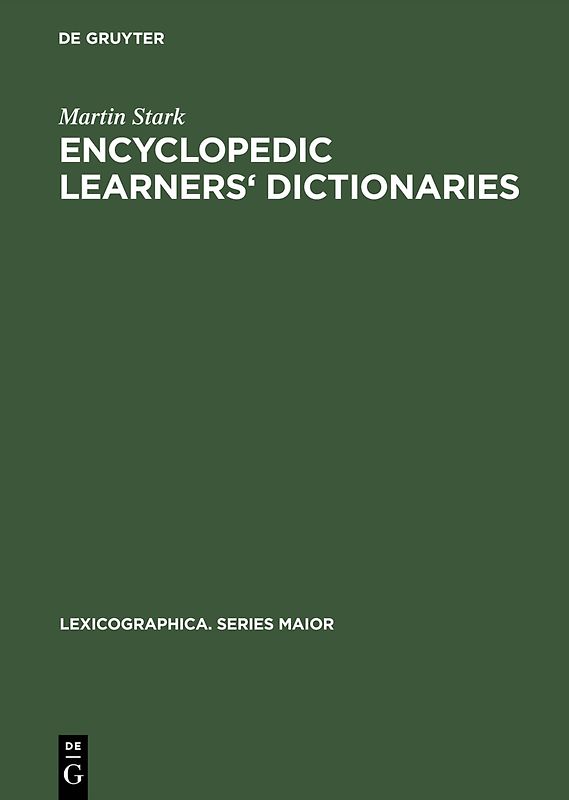 Encyclopedic Learners' Dictionaries